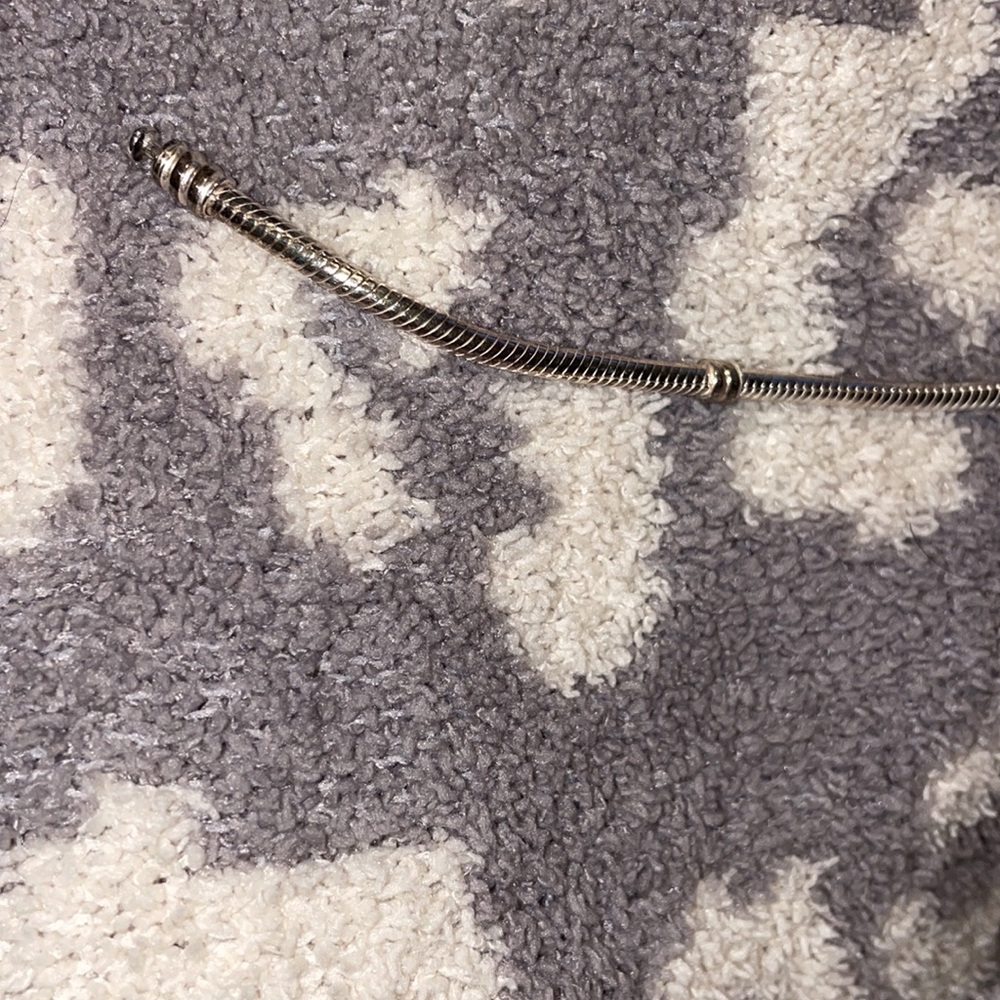 Pandora sterling silver 7 in classic bracelet - Picture 8 of 9